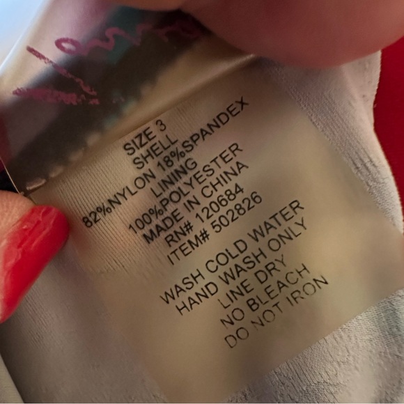 Torrid Vintage Black & Red Plaid Halter Style Bathing / Swim Suit Tankini Top. - Picture 8 of 8